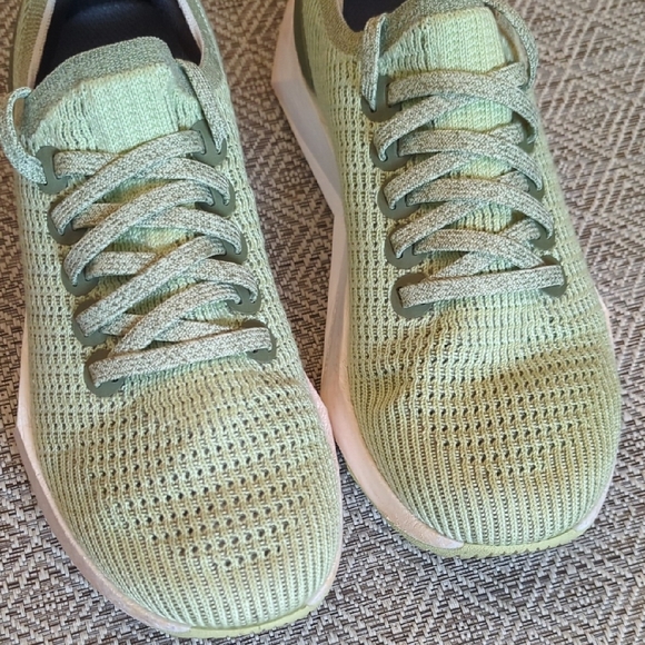 Allbirds Forage Green Tree Flyer Women's Knit Sneakers - Picture 5 of 9